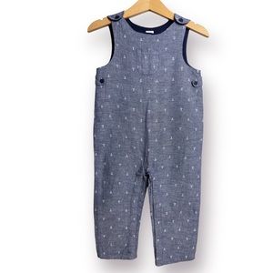 Janie and Jack Welcome Ashore Boys Romper Size 18-24Months